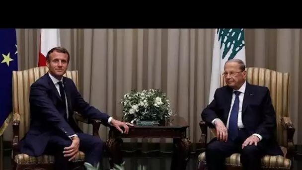 Emmanuel Macron de retour au Liban