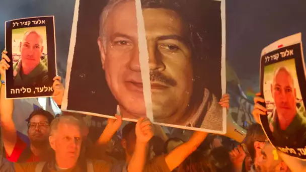 Large mobilisation anti-Netanyahu en Israël après six mois de guerre