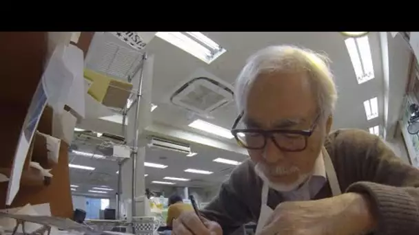 Hayao Miyazaki a continué de travailler sur son nouveau film malgré la pandémie de...