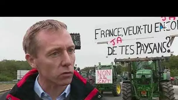 Les agriculteurs alsaciens bloquent les routes contre l'agribashing