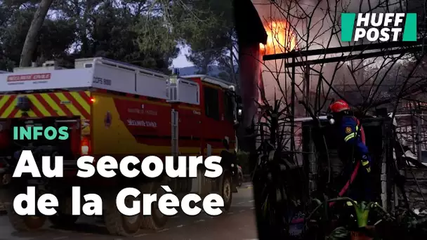 Ces sapeurs-pompiers français quittent le Var pour aider la Grèce face aux incendies