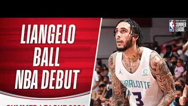 Liangelo Ball DROPS 16 PTS in 16 MIN in NBA Hornets Debut 🔥