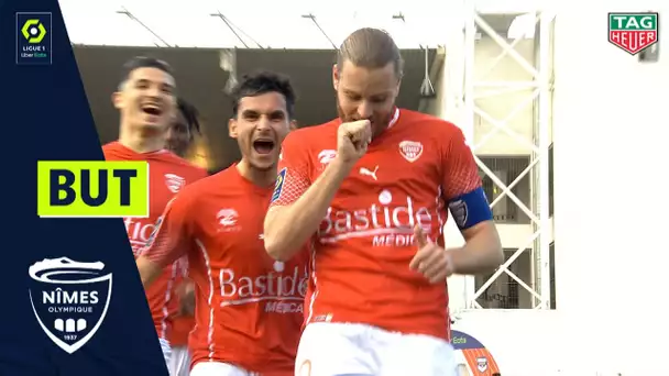 But Renaud RIPART (71' - NÎMES OLYMPIQUE) NÎMES OLYMPIQUE - FC GIRONDINS DE BORDEAUX (2-0) 20/21