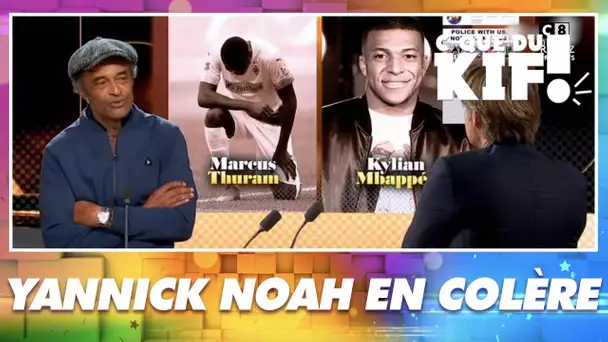 Yannick Noah en colère contre le silence des sportifs blancs face au racisme