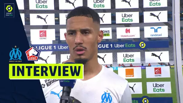 Interview de fin de match : OLYMPIQUE DE MARSEILLE - LOSC LILLE (1-1)  / 2021/2022