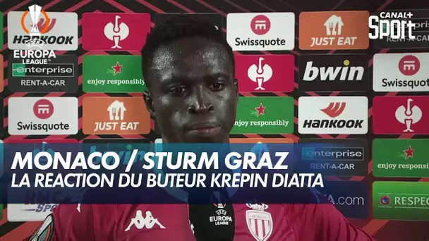 Monaco / Sturm Graz : la réaction du buteur Krépin Diatta