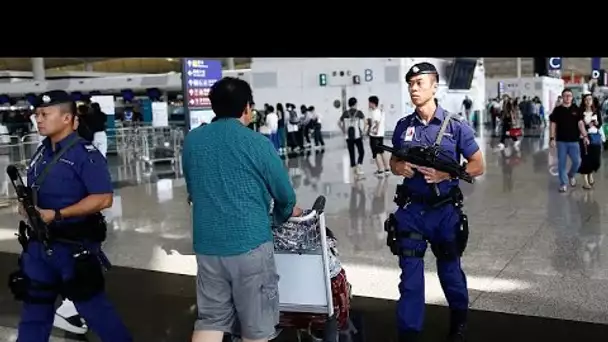 Hong Kong : retour au calme à l'aéroport