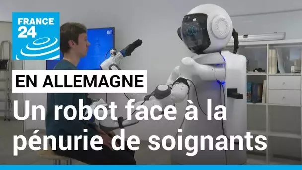 En Allemagne, un robot face à la pénurie de soignants • FRANCE 24