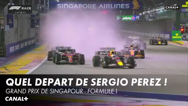 Sergio Perez s'envole au départ du Grand Prix de Singapour - F1