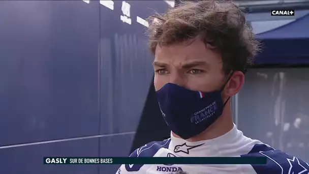 Pierre Gasly satisfait de sa 1ère journée - GP de Hongrie