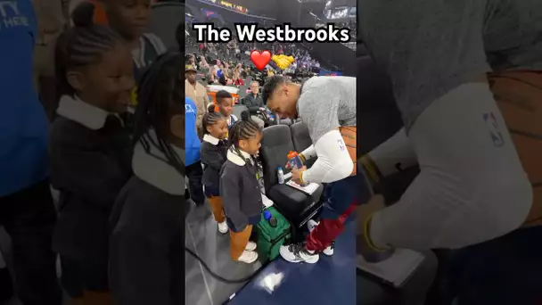 Russell Westbrook & his family ahead of his game vs the Clippers! 🔥👀|#Shorts