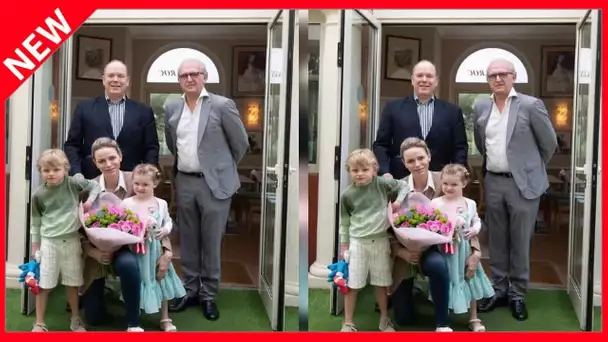 ✅  Charlene de Monaco : cette image rare avec Albert, Jacques et Gabriella