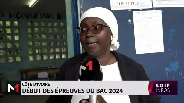 Côte d´Ivoire : début des épreuves du BAC 2024