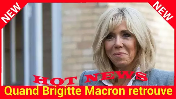 Quand Brigitte Macron retrouve ses réflexes de professeure