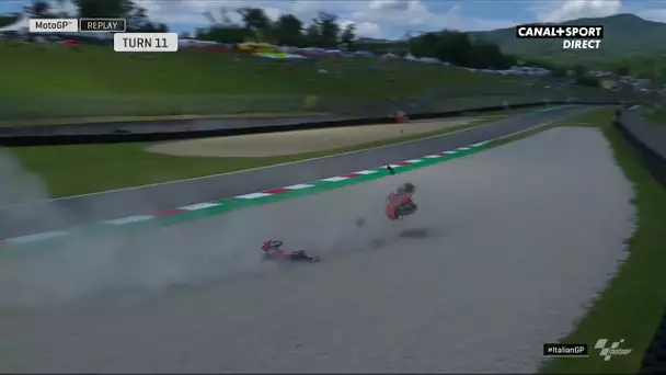 Moto3 - La chute de Johann Zarco lors des essais libres 2