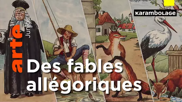 Les fables de Jean de La Fontaine | Karambolage | ARTE