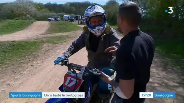 Sport : on a testé le motocross