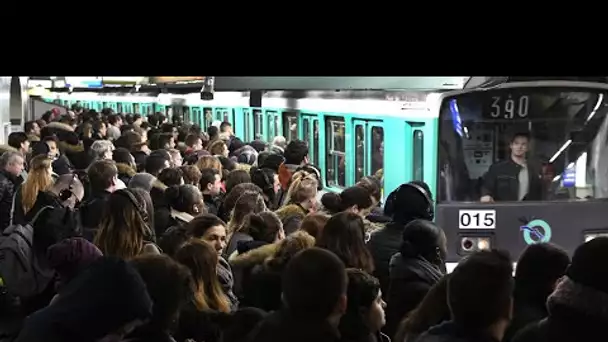 Grève à la RATP : sept lignes de métro fermées jeudi, trafic très perturbé sur les RER A et B