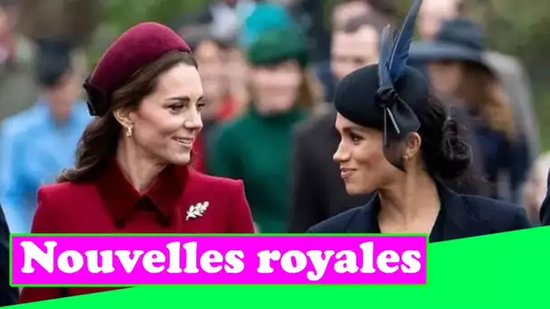 Kate Middleton travaille à «pacifier» Meghan Markle et à faire mijoter les tensions après la naissan