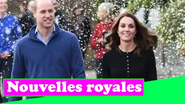 Kate et le prince William offrent un aperçu rare de l'intérieur du palais de Kensington avec une dis