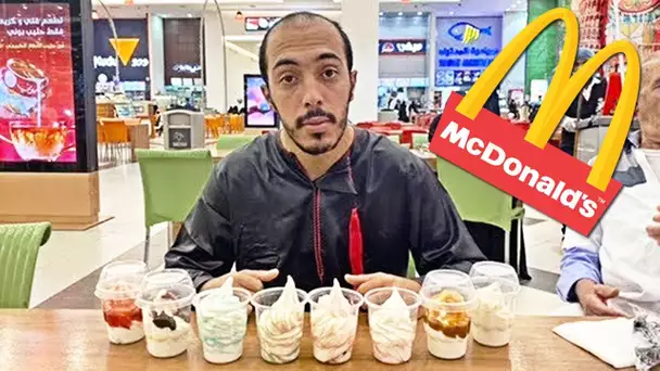 DÉGUSTATION DE GLACE MC DONALD’S INTROUVABLE EN FRANCE