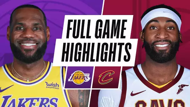 LAKERS at CAVALIERS | FULL GAME HIGHLIGHTS | January 25, 2021