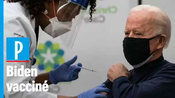 Joe Biden, le futur président américain, se fait vacciner contre le Covid-19