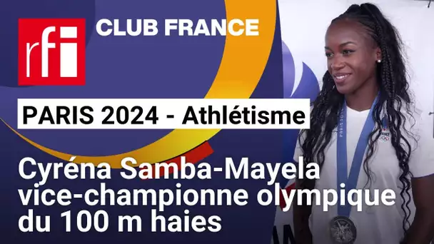 Paris 2024 - Athlétisme : Cyréna Samba-Mayela, artiste en argent sur toile olympique • RFI