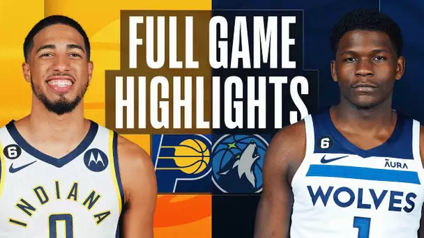 PACERS at TIMBERWOLVES | NBA FULL GAME HIGHLIGHTS | December 7, 2022