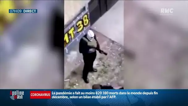 Vidéos de dealers lourdement armés: opération de police hier soir à Grenoble