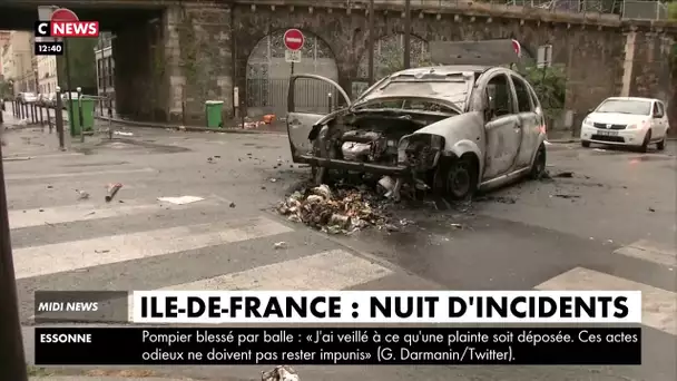 Ile-de-France : nuit d’incidents