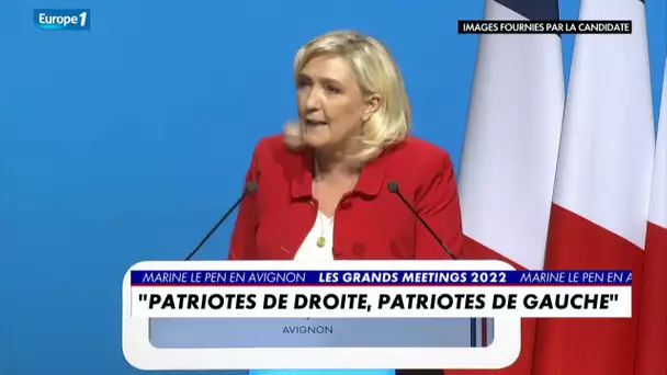 Marine Le Pen : "Le 24 avril, si les Français ont à faire barrage, c'est au retour de Macron"