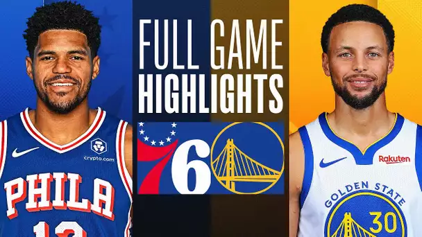 76ERS at WARRIORS | FULL GAME HIGHLIGHTS | January 30, 2024