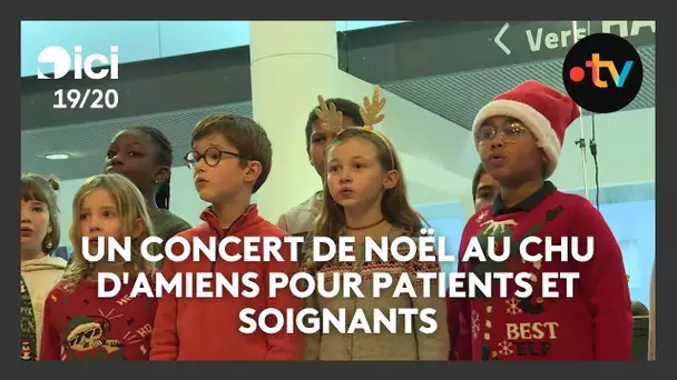 Un concert de Noël au CHU d'Amiens pour patients et soignants