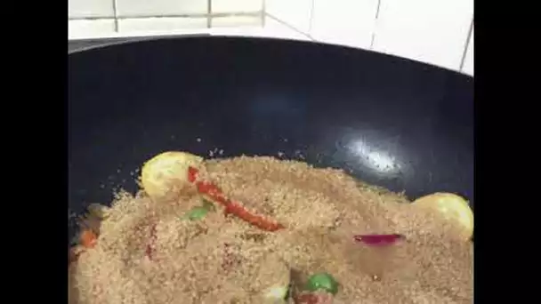 VIDÉO - La recette du couscous acidulé au jus de pomme d'Yves Camdeborde