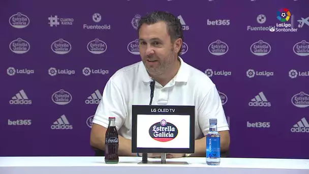 Rueda de prensa de Real Valladolid vs Real Betis