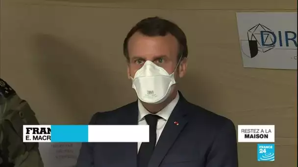 Coronavirus : Emmanuel Macron lance l'opération "Résilience"