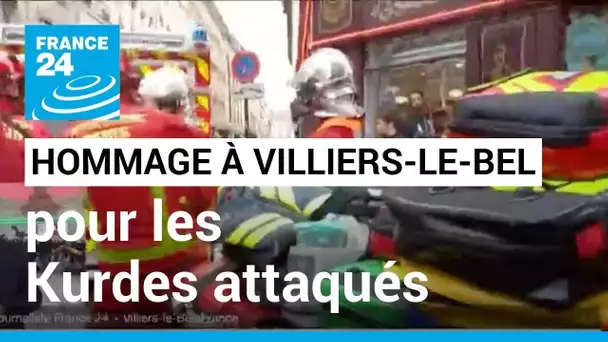 Attaque contre des Kurdes à Paris : hommage à Villiers-le-Bel • FRANCE 24