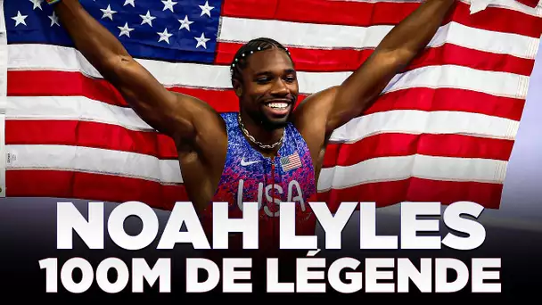 Noah LYLES médaille d'OR du 100m dans UNE FINALE DE LÉGENDE !