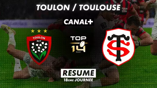 Le résumé de Toulon / Toulouse - TOP 14 - 18ème journée