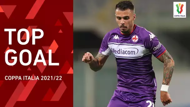 Venuti scores wonder goal with left foot! | Fiorentina 4-0 Cosenza | Top Goal | Coppa Italia 2021/22