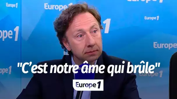 Incendie à Notre-Dame de Paris : "C'est notre âme, c'est notre histoire qui brûle", se lamente St…