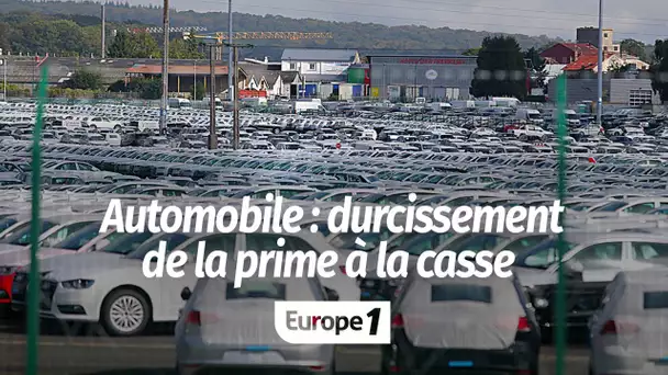 Durcissement de la prime à la casse : "Les montants sont rabotés, les primes recentrées sur l'ach…