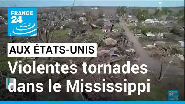 Aux États-Unis, plus d'une vingtaine de morts après des tornades et des orages dans le Mississippi