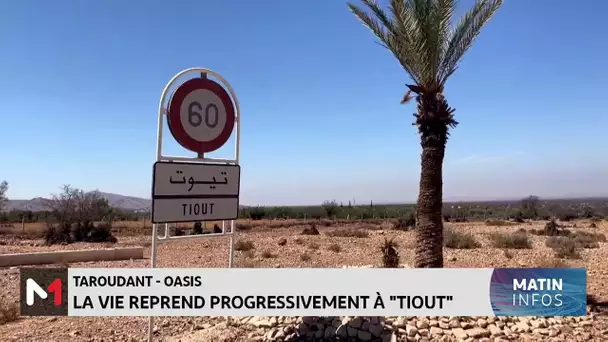 Taroudant-Oasis: la vie reprend progressivement à Tiout