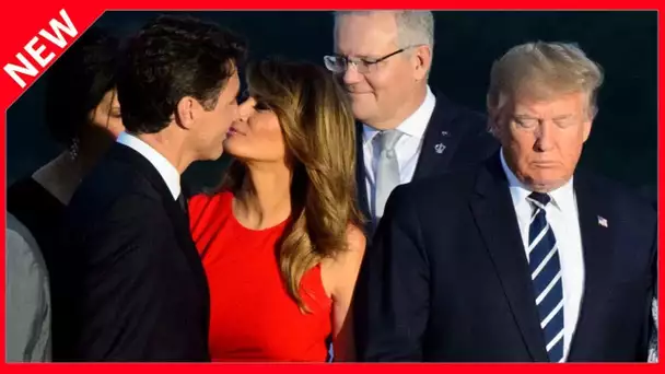 ✅  Flashback – Melania Trump et Justin Trudeau : leur proximité a fait jaser