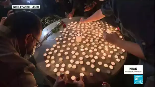 Attaque à Nice : une veillée devant l'église Notre-Dame en hommage aux victimes