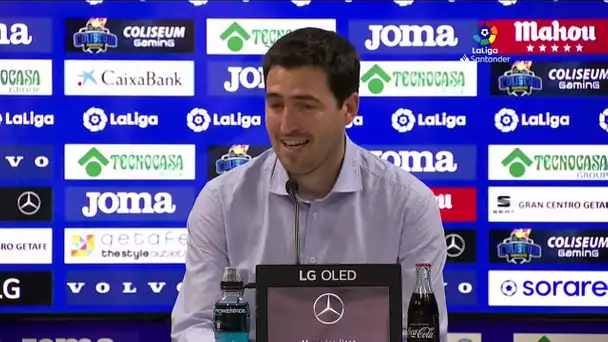 Rueda de prensa Getafe CF vs Rayo Vallecano