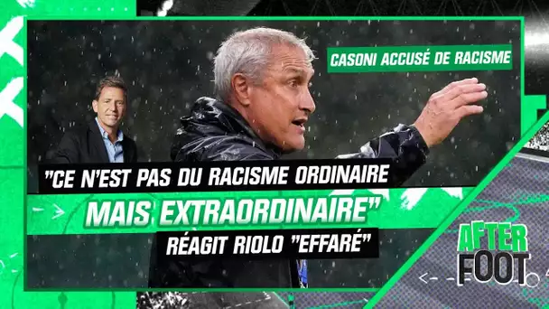 Casoni accusé de racisme : "Ce n'est pas du racisme ordinaire, mais extraordinaire", réagit Riolo