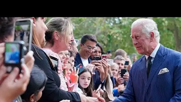 Premier bain de foule pour Charles III, officiellement proclamé roi